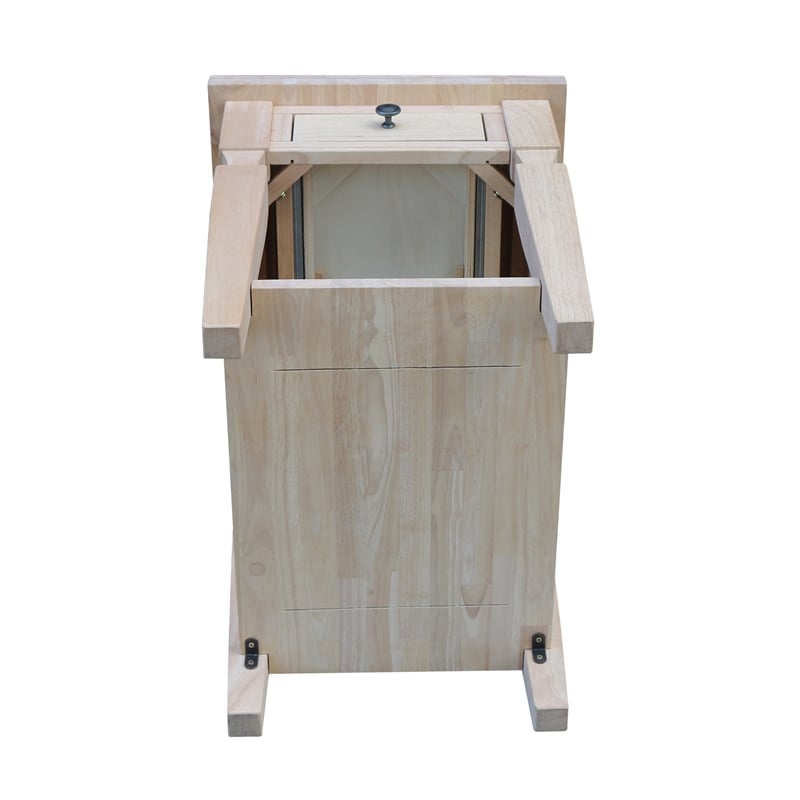 International Concepts Vista End Table  Unfinished