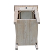International Concepts Vista End Table  Unfinished