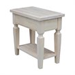 International Concepts Vista Side Table  Unfinished