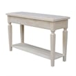 International Concepts Vista Console Sofa Table  Unfinished