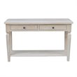 International Concepts Vista Console Sofa Table  Unfinished