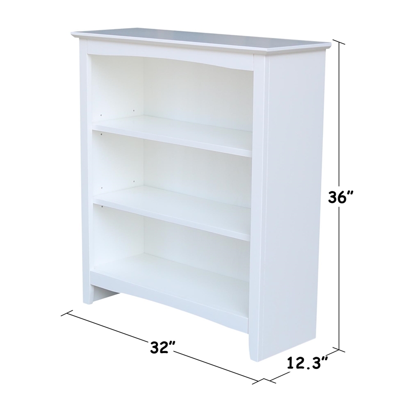 International Concepts Shaker Bookcase - 36