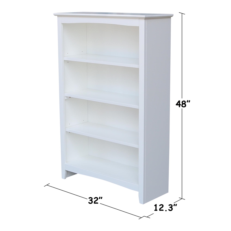 International Concepts Shaker Bookcase - 48