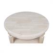 International Concepts Vista Round Coffee Table Unfinished
