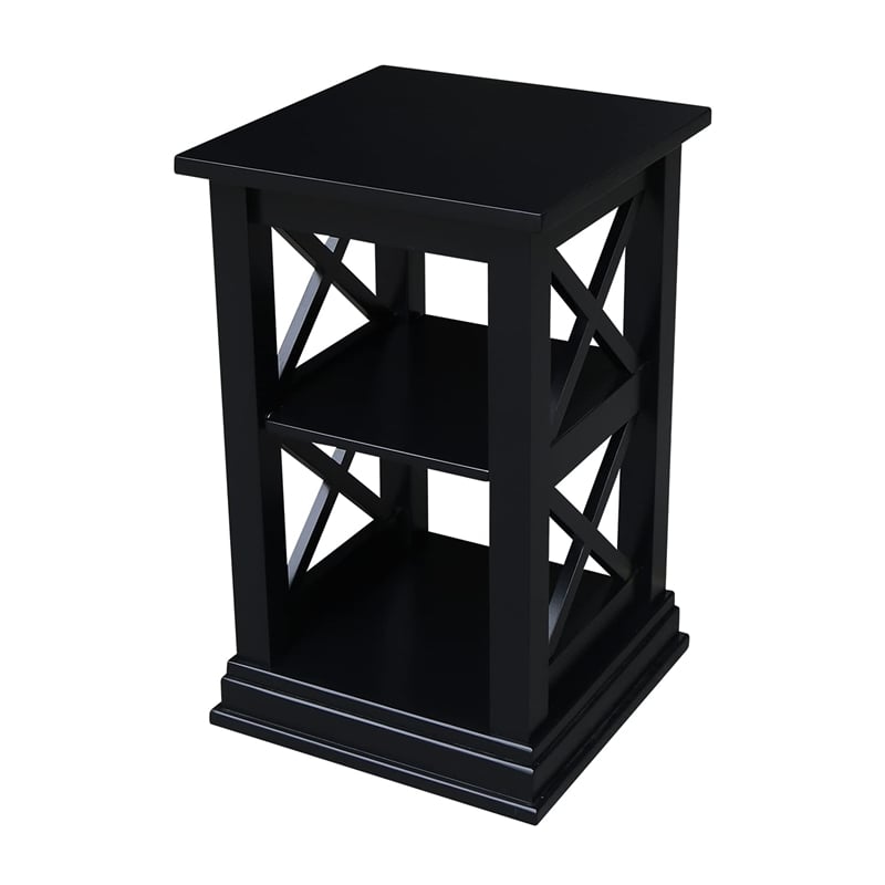 International Concepts Hampton Accent Table with Shelves