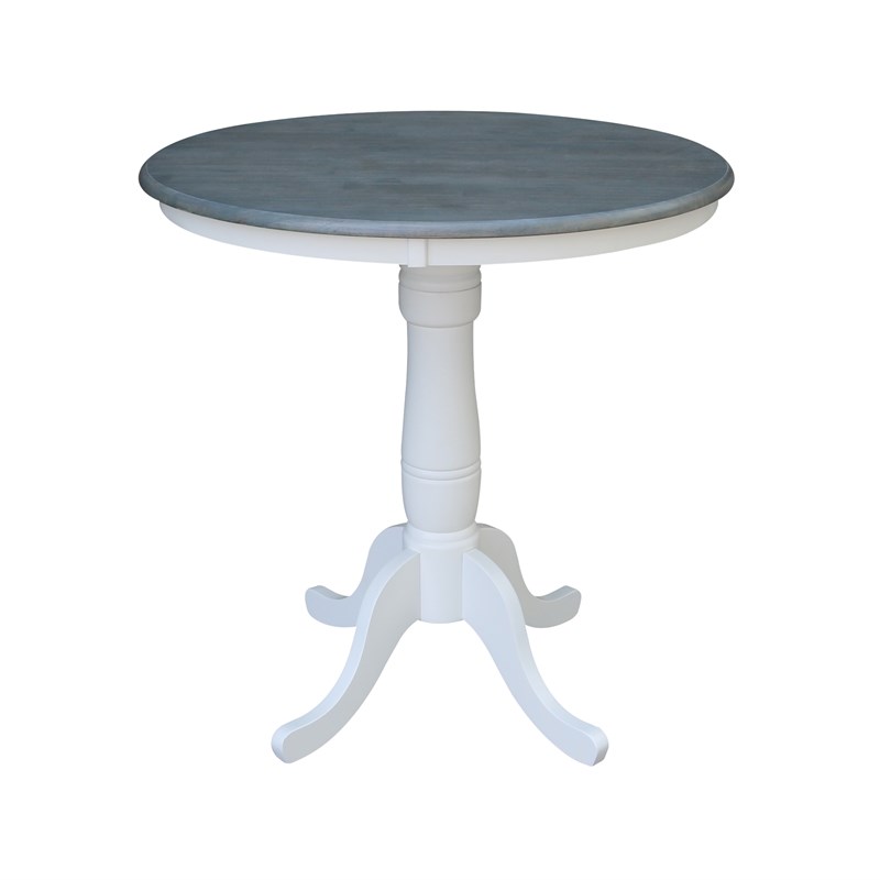 International Concepts Solid Wood White 36