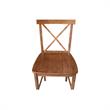 Solid Wood X-Back Counter Height Stool - 24