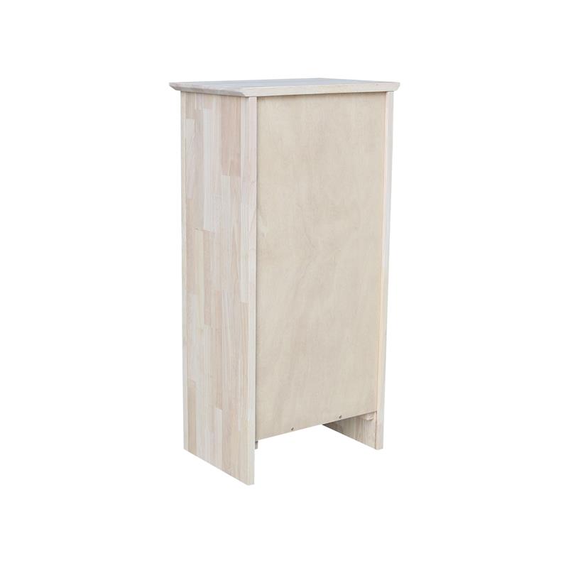 International Concepts Solid Wood Shaker Bookcase 36 Inch High Ready to Finish