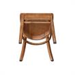 International Concepts Set of Two Solid Wood Emily Side Chairs Distressed Oak