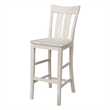 Bar Height Table With 2 Splat Back Bar Stools - 30 in. Seat Height