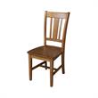 42 in. Dual Drop Leaf Table with 4 Splat Back Dining Chairs - 5 Piece Dining Set