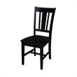 42 in. Dual Drop Leaf Table with 2 Splat Back Dining Chairs - 3 Piece Dining Set