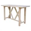 Bar Height Table With 2 Ladder Back Swivel Bar Stools - 30 in. Seat Height