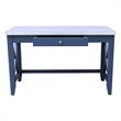 International Concepts Hampton Blue and Antiqued Chalk Wood Desk