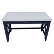 International Concepts Hampton Blue and Antiqued Chalk Wood Desk