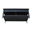International Concepts Spencer Black Wood Coffee Table