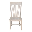 International Concepts Amanda Solid Wood Chairs - Set of 2 - Unfinished