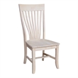 International Concepts Amanda Solid Wood Chairs - Set of 2 - Unfinished