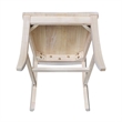 International Concepts Amanda Solid Wood Chairs - Set of 2 - Unfinished