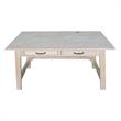International Concepts Serendipity Wood Desk with 2 Drawers