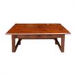 International Concepts Serendipity Espresso Wood Desk with 2 Drawers
