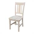 International Concepts Serendipity Wood Desk with 2 Drawers and Chair