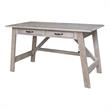 International Concepts Serendipity Wood Desk with 2 Drawers and Chair