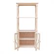 International Concepts Josephine Solid Wood Bookcase