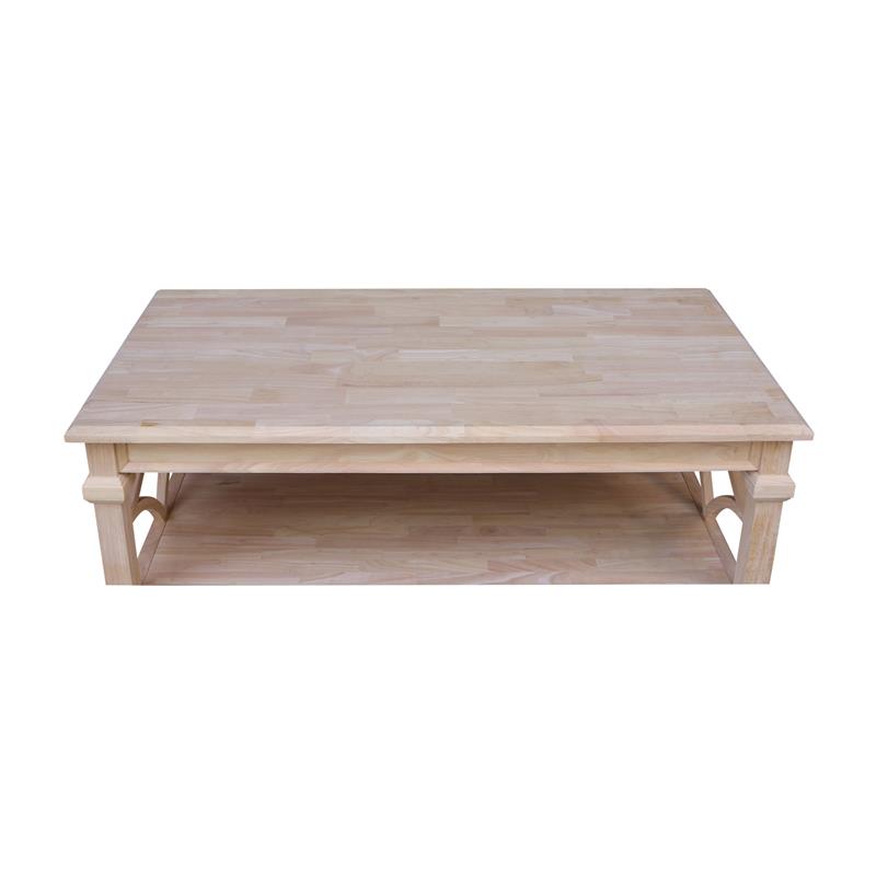 International Concepts Josephine Solid Wood Coffee Table