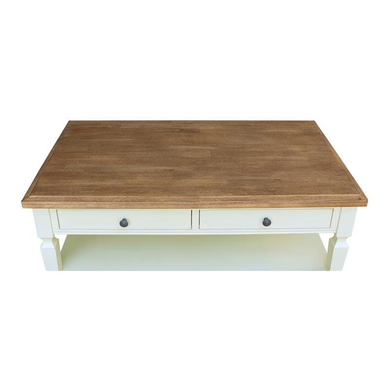 International Concepts Vista Solid Wood Coffee Table