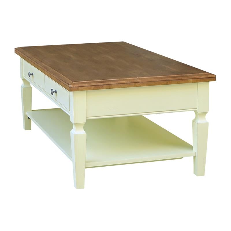 International Concepts Vista Solid Wood Coffee Table