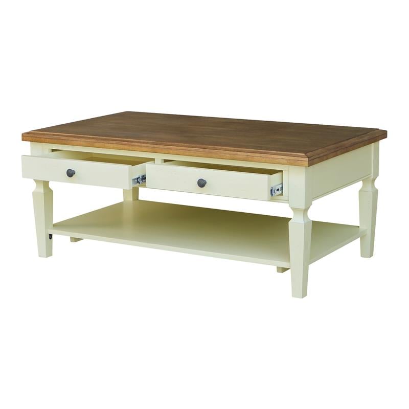 International Concepts Vista Solid Wood Coffee Table