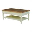 International Concepts Vista Solid Wood Coffee Table
