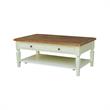 International Concepts Vista Solid Wood Coffee Table