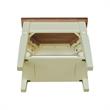 International Concepts Vista Solid Wood Side Table