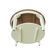 International Concepts Vista Solid Wood Round Coffee Table