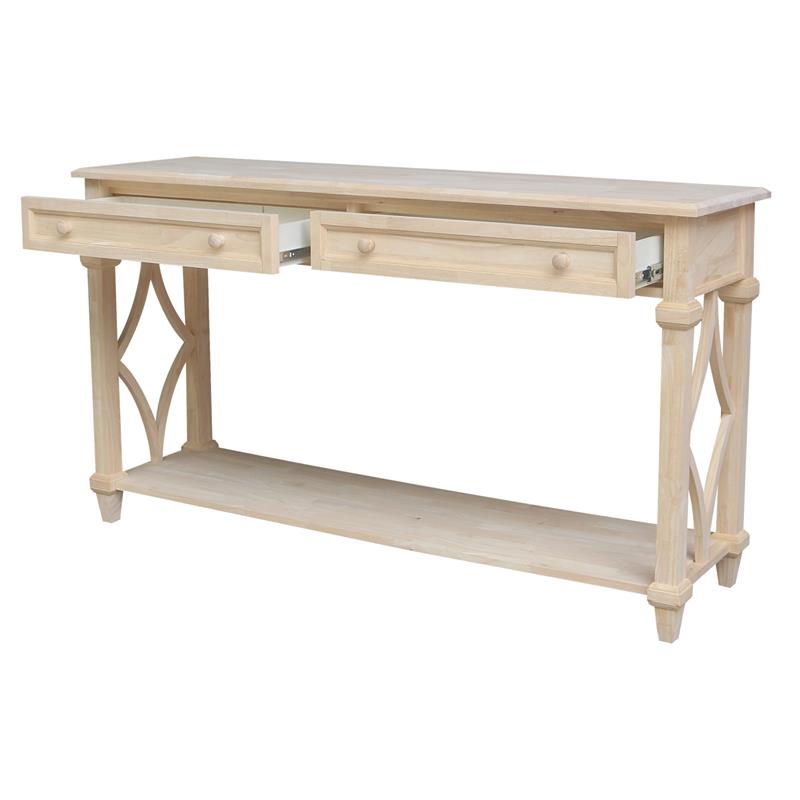 International Concepts Josephine Solid Wood Console/Sofa Table