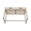 International Concepts Carson Solid Wood Desk with Two Drawers