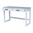 International Concepts Carson Wood Desk with Two Drawers