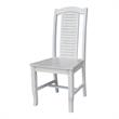 International Concepts Carson Wood Desk with Two Drawers and Chair