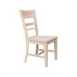 International Concepts Set of Two Solid Wood Quincy Chairs