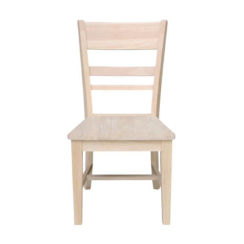 International Concepts Set of Two Solid Wood Quincy Chairs