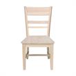 International Concepts Set of Two Solid Wood Quincy Chairs