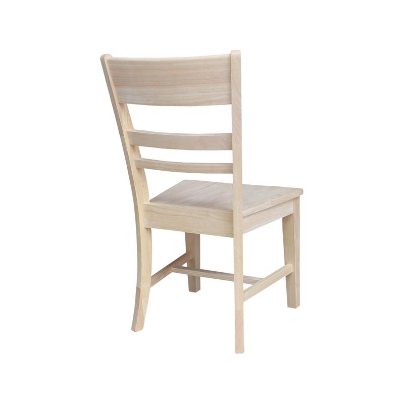 International Concepts Set of Two Solid Wood Quincy Chairs