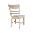 International Concepts Set of Two Solid Wood Quincy Chairs