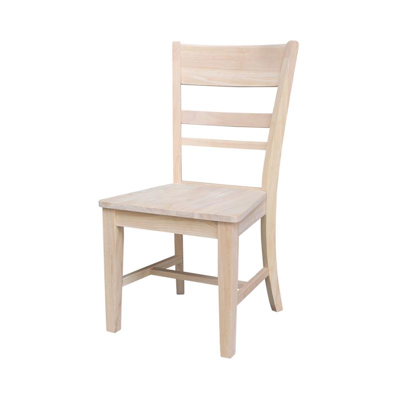 International Concepts Set of Two Solid Wood Quincy Chairs