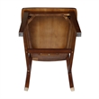 International Concepts San Remo Solid Wood Splatback Dining Chair in Espresso