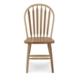 International Concepts Windsor Solid Wood Arrowback Chair in Natural