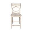 International Concepts Milano Solid Wood Counterheight Stool - 24
