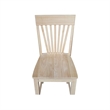 International Concepts Amanda Solid Wood Counterheight Stool - 24